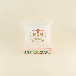 Karaca Bettwäsche-Parlin Renforcé Bettwäsche-Set, Einzelbett, Fuchsia