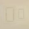 Karaca Badematten-Pauline Badvorleger-Set, 60 × 90 cm + 40 × 60 cm, Offwhite