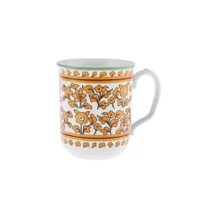 Karaca Mugs & Kaffeebecher-Paye Selcuklu Serie Gelb Becher 340 ml Multıfarben