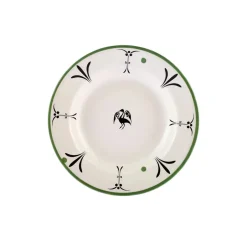 Karaca Pastateller-Paye Selcuklu Serie Vogel Tief Teller 23 cm Multıfarben