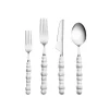 Karaca Bestecksets Für 6 Personen-Pearl 24-teiliges Besteckset Für 6 Personen, Silber