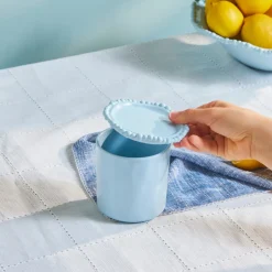 Karaca Speiseteller-Perla Melamin Aufbewahrungsdose 490 ml Blau
