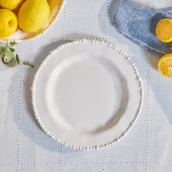 Karaca Speiseteller-Perla, Melamin Speiseteller, 28cm, Weiß Weıß01