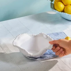 Karaca Schüssel/Bowl-Perla Melamin-Schüssel, 20 cm, Weiß Weıß01