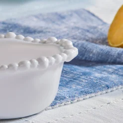 Karaca Schüssel/Bowl-Perla Melamin-Snackschale, 13 cm, Weiß Weıß01