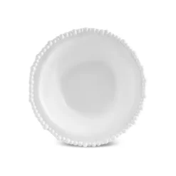 Karaca Pastateller-Perla, Melamin-Tiefer Teller, 22cm, Weiß Weıß01
