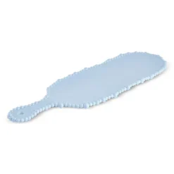 Karaca Speiseteller-Perla Servierplatte aus Melamin, 43 cm, Hellblau