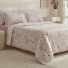 Karaca Bettwäsche-Pesla Bettwäsche-Set aus 100 % Baumwoll-Satin, Einzelbett, Rosa