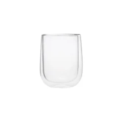 Karaca Wasserglas-Pia Doppelwandiges Wasserglas 350 ml Klar