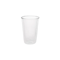 Karaca Wasserglas-Pia Doppelwandiges Latte Glas 350 ml Klar