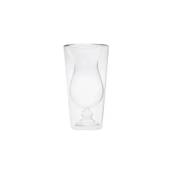Karaca Wasserglas-Pia Doppelwandiges Latte Glas 300 ml Klar
