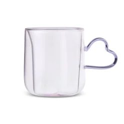 Karaca Mugs & Kaffeebecher-Pia Lola Doppelwandiger Becher, 300 ml Pembe