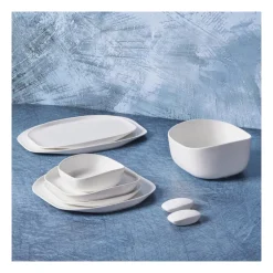 Karaca Tafelservice Für 12 Personen-Plato für 12 Personen Geschirrset, 59 Teilig, New Generation Bone Gold