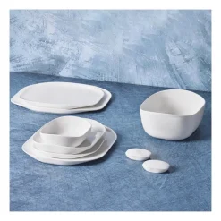 Karaca Tafelservice Für 12 Personen-Plato für 12 Personen Geschirrset, 59 Teilig, New Generation Bone Gold