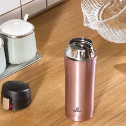 Karaca Thermoskannen-Pluton, Thermosflasche, 350ML, Roségold