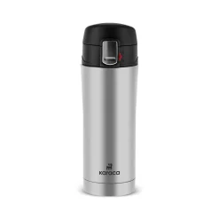 Karaca Thermoskannen-Pluton, Thermosflasche, 350ML, Inox