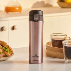 Karaca Thermoskannen-Pluton, Thermosflasche, 450ML, Roségold