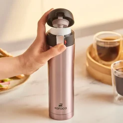 Karaca Thermoskannen-Pluton, Thermosflasche, 450ML, Roségold