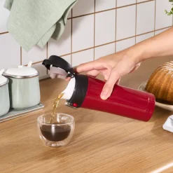 Karaca Thermoskannen-Pluton, Thermosflasche, 350ML, Rot