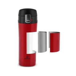 Karaca Thermoskannen-Pluton, Thermosflasche, 350ML, Rot