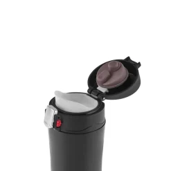 Karaca Thermoskannen-Pluton, Thermosflasche, 350ML, Schwarz