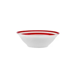 Karaca Schüssel/Bowl-Polka Dot Porzellan Schale gestreift 14 cm Multıfarben