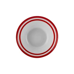 Karaca Schüssel/Bowl-Polka Dot Porzellan Schale gestreift 14 cm Multıfarben