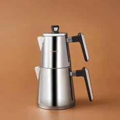 Karaca Teekannen-PowerSteel Pro 316+ Space Teekanne Medium Schwarz01