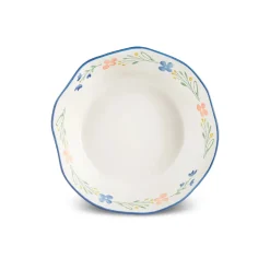 Karaca Schüssel/Bowl-Primavera Schale mit Blumen Rosa01