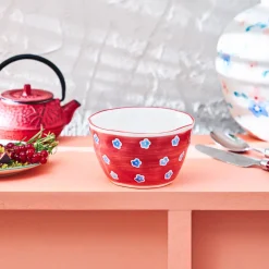 Karaca Schüssel/Bowl-Primavera Schale, Rot Rot02