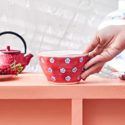 Karaca Schüssel/Bowl-Primavera Schale, Rot Rot02