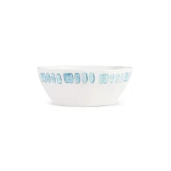 Karaca Schüssel/Bowl-Primavera Streifen Schale, Blau Blau01
