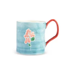 Karaca Mugs & Kaffeebecher-Primavera Tasse, Blau Blau01