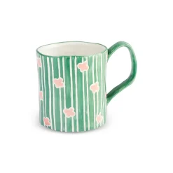 Karaca Mugs & Kaffeebecher-Primavera Tasse, Grün Grün01