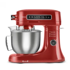 Karaca Küchenchef-Pro Artisan Digital Display Gusseisen Küchenkoch 1600W Rot Red