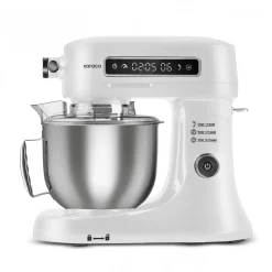 Karaca Küchenchef-Pro Artisan Digital Display Timer-gesteuerte Teigknetmaschine White 1600W 5L Whıte