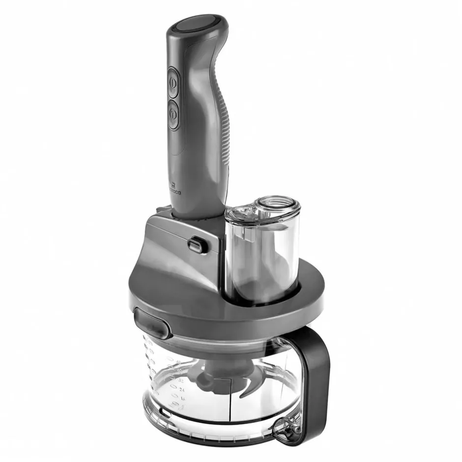 Karaca Küchenmaschine-Pro-Multimax 6 in 1 Mehrzweck-Küchenmaschine, Spacegrau, 2000W Space Grau