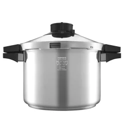 Karaca Schnellkochtopf-Quick and Safe Induktions-Schnellkochtopf-Set 6+8 Lt Farblös