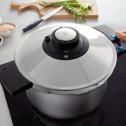 Karaca Schnellkochtopf-Quick and Safe Induktions-Schnellkochtopf-Set 6+8 Lt Farblös