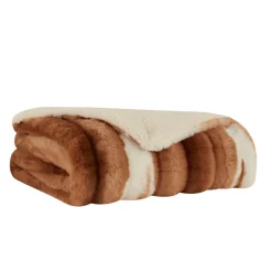 Karaca Decken-Rabbit Braun Sherpa Decke 150x200 Kahverengi