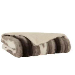 Karaca Decken-Rabbit Graue Sherpa Decke 130x150 Gri
