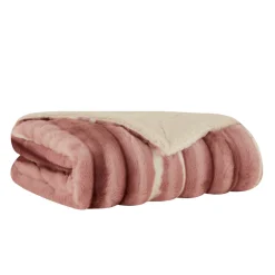 Karaca Decken-Rabbit Powder Sherpa Decke 130x150 Pudra