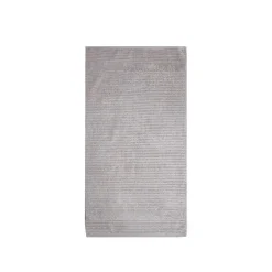 Karaca Handtücher-Rachel Supreme Duschtuch, Hellgrau, 70x140 cm Hellgrau01