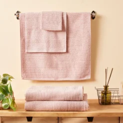 Karaca Handtücher-Rachel Supreme Waschlappen, , 16x22 cm Hellrosa