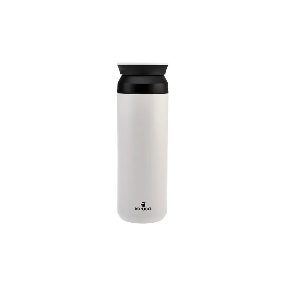 Karaca Thermoskannen-Rainbow Steel Auslaufsichere Thermoskanne 350 Ml Creme Creme01