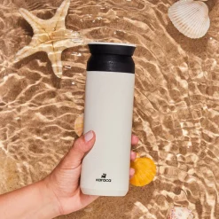 Karaca Thermoskannen-Rainbow Steel Auslaufsichere Thermoskanne 500 Ml Creme Creme01