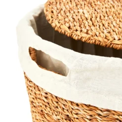 Karaca Deko-Objekte-Rapsody Wäschekorb, 50 cm Beıge01