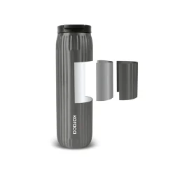 Karaca Thermoskannen-Rimo Auslaufsicherer Edelstahl-Thermos 600 ml Anthrazit