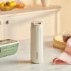 Karaca Thermoskannen-Rimo Auslaufsicherer Edelstahl-Thermos 600 ml Creme