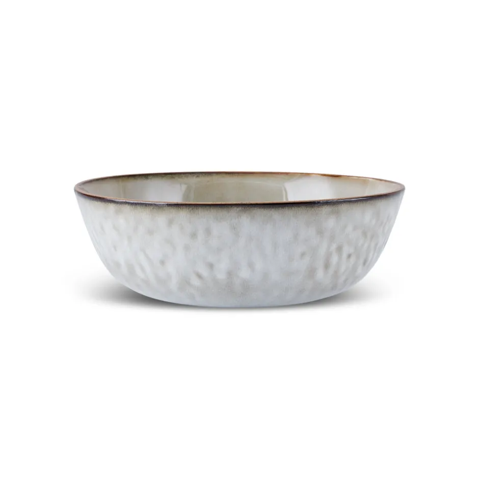 Karaca Schüssel/Bowl-Rixton Salatschale, 22 cm, Beige Beıge01